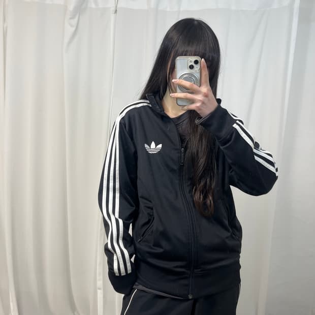 Adidas Firebird Black Jersey 