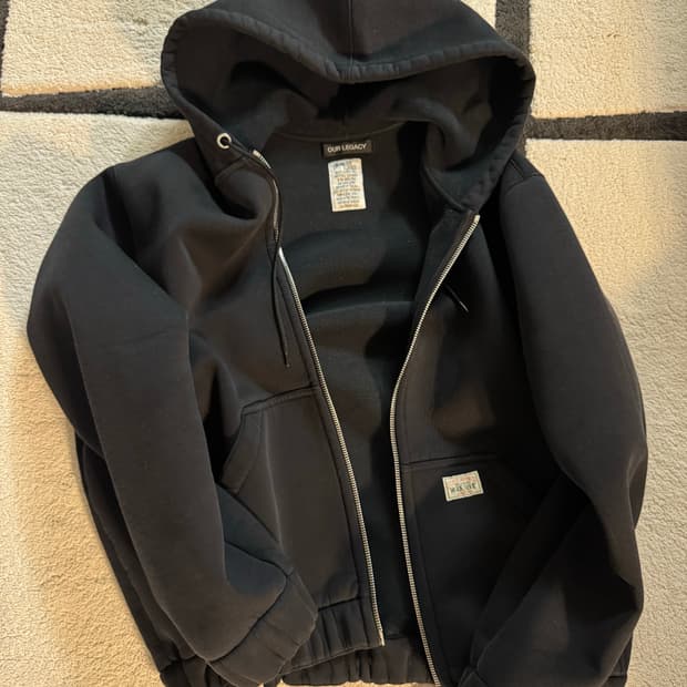 [L] 스투시 아워레가시 후드집업