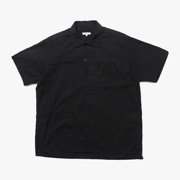 ENGINEERED GAREMTNS "Black Half Shirts"
