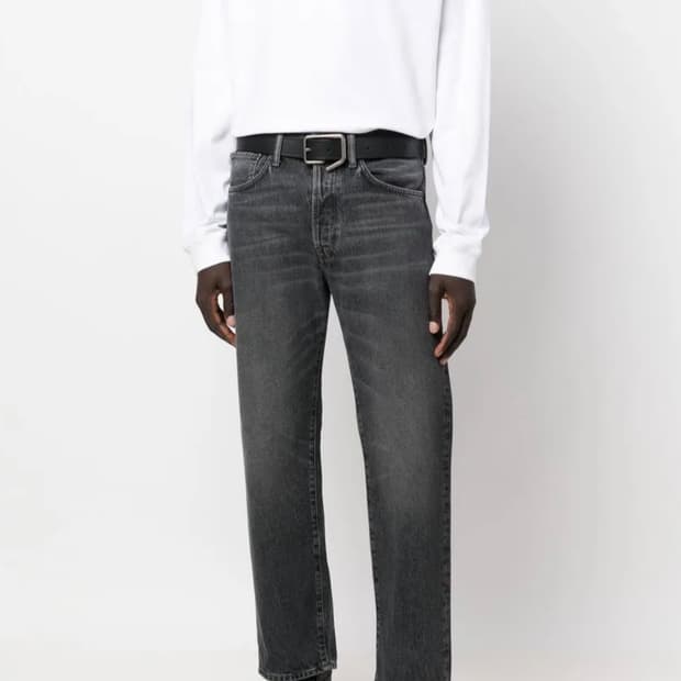 아크네스튜디오 2003 스트레이트진 애쉬블랙