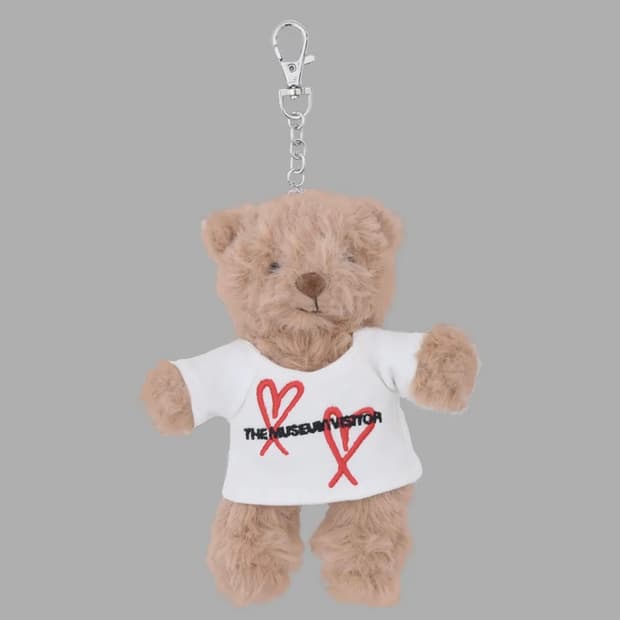 더뮤지엄비지터 테디베어 키링