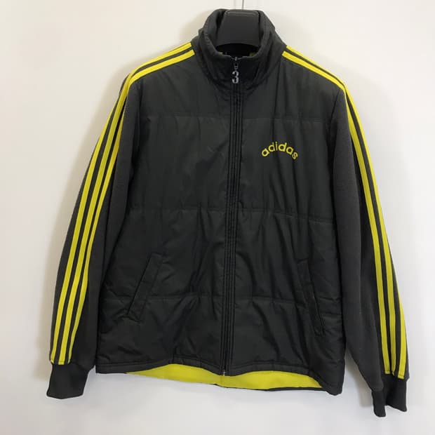 아디다스 3S 플리스 패디드점퍼 [남성100사이즈]