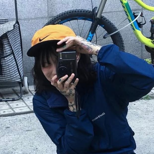 90s nike vintage cap (착샷ㅇ)