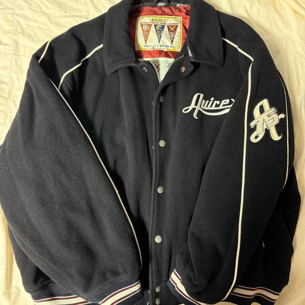 [5XL] 아비렉스 90s 울 바시티 자켓