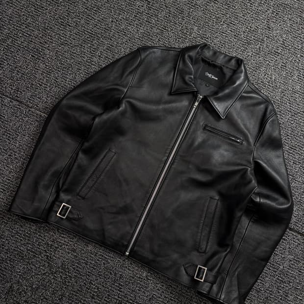 도프제이슨 램스킨 블랙 트러커 양가죽 자켓 1979