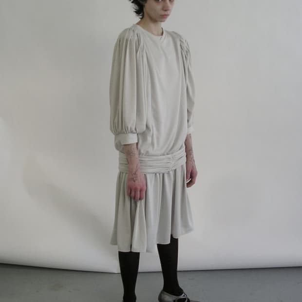 에옹쓰 아르누보드레스 세이지그린