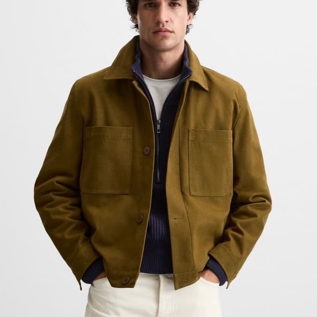 자라 코듀로이 점퍼