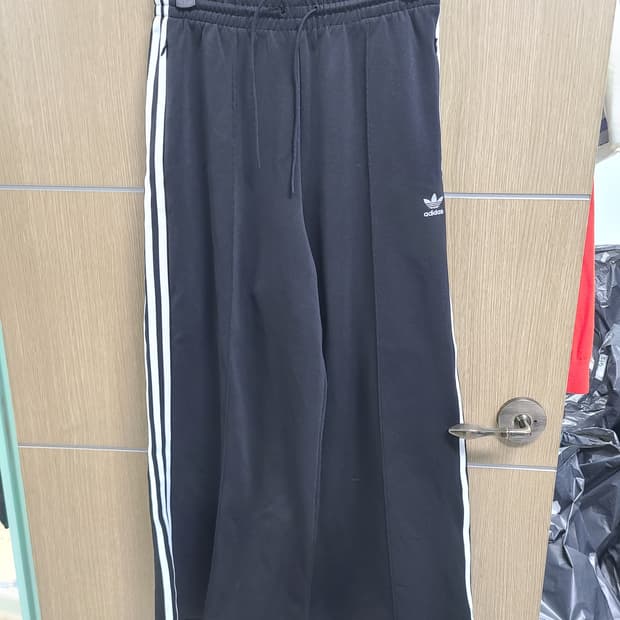 아디다스 와이드 트랙팬츠  L