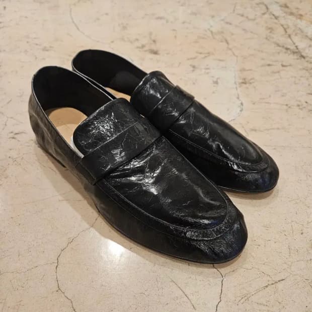 보테가베네타 크런치 럭스 로퍼