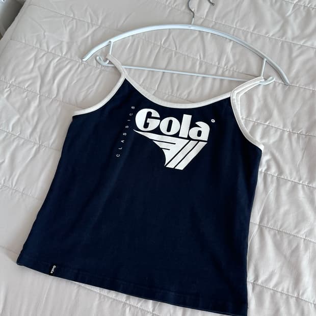 골라 gola 네이비 나시티