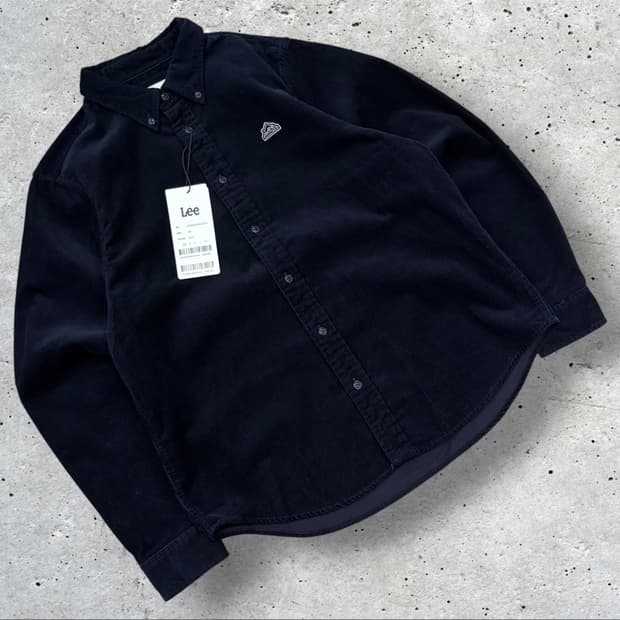 [S] Lee 리 코듀로이 남방 네이비 새상품 D435