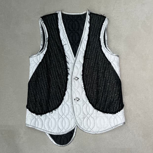 설빔 퀄팅 패치워크 베스트 s09287