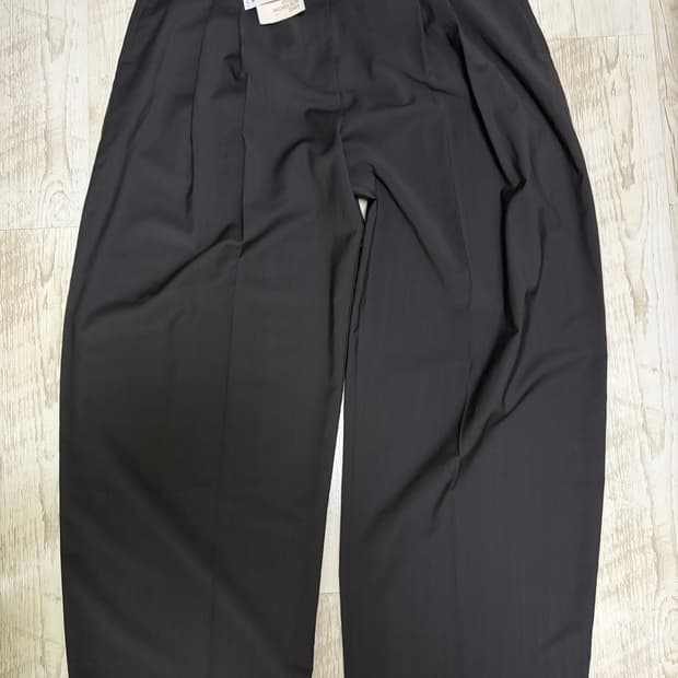 [XL] STUDIO NICHOLSON ZARA 와이드 팬츠 블랙