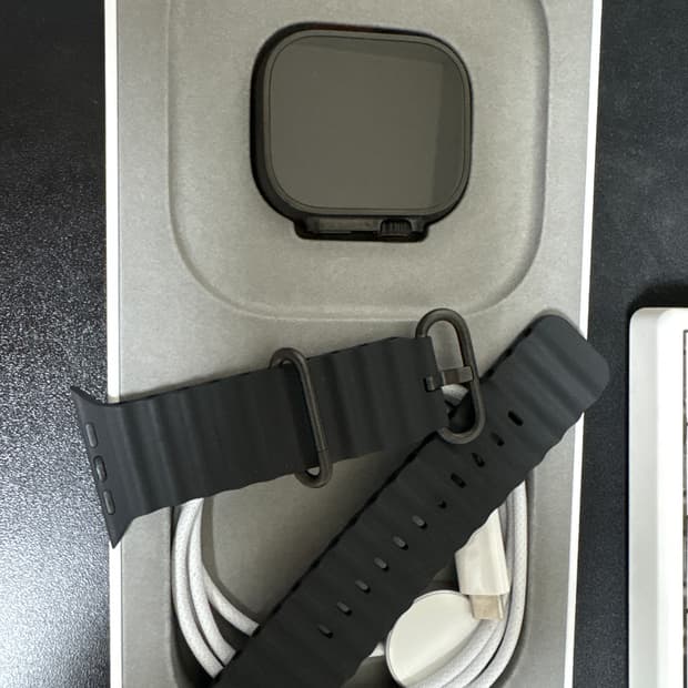 애플워치 울트라2 티타늄 블랙