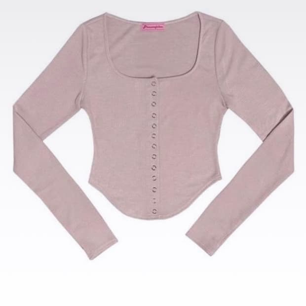 플리즈노팔로우 베베 스냅탑 핑크 (단종,희귀)