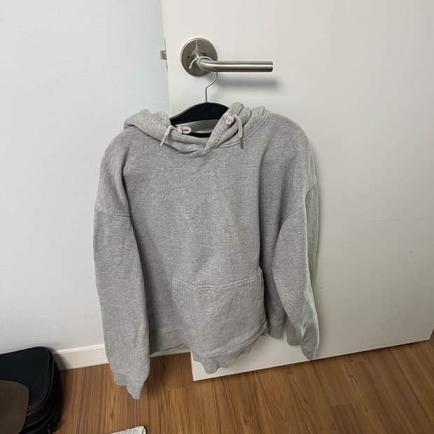 Arket 회색 후드티 L