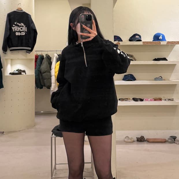 디스이즈네버댓 하프집업 맨투맨 U978