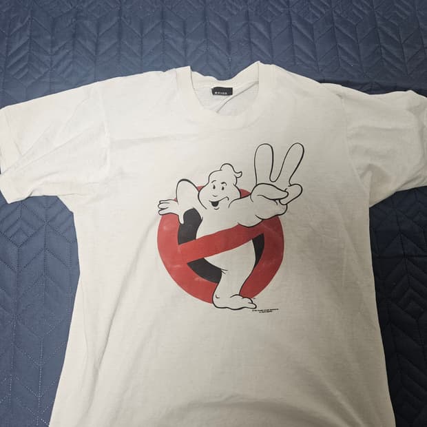 고스트 바스터즈 빈티지 티셔츠