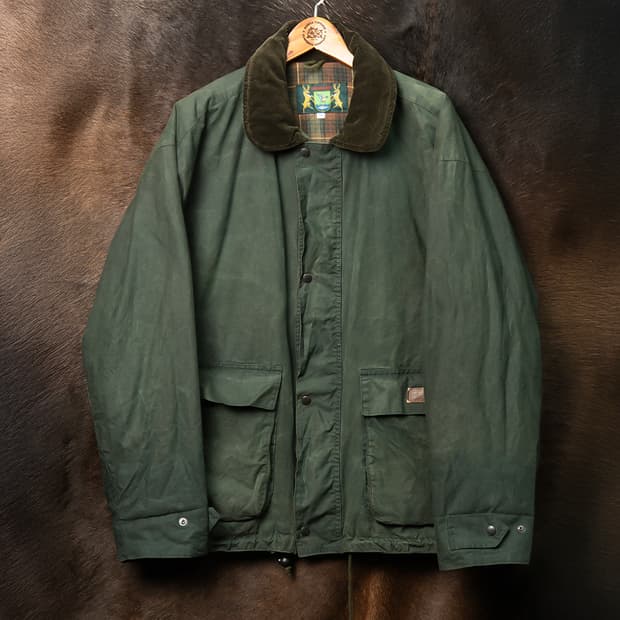 [XXL] 90s HUNTER OUTDOOR 왁스자켓 잉글랜드 메이드 
