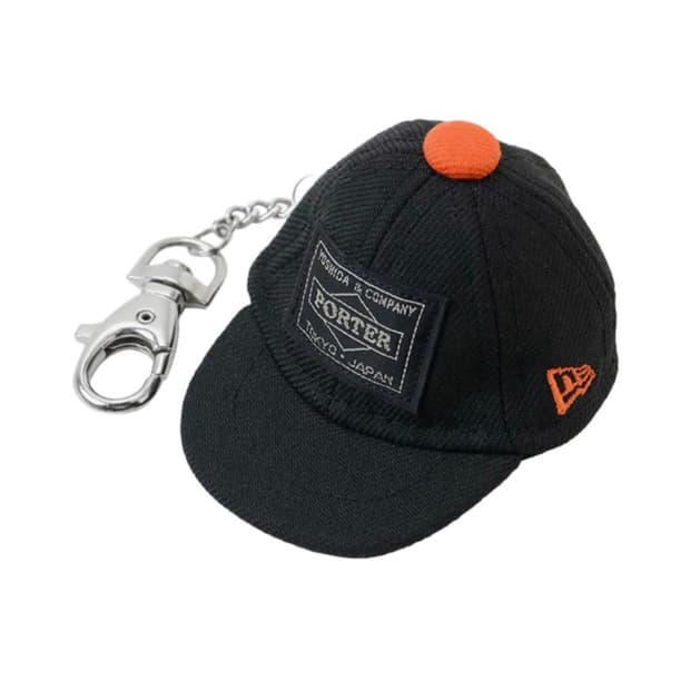 [새상품] 포터x뉴에라 키 홀더 블랙 키링