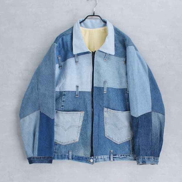 remake denim jacket