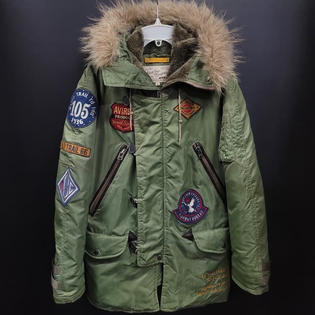 AVIREX 아비렉스 N-3B 빈티지 Parka 야상