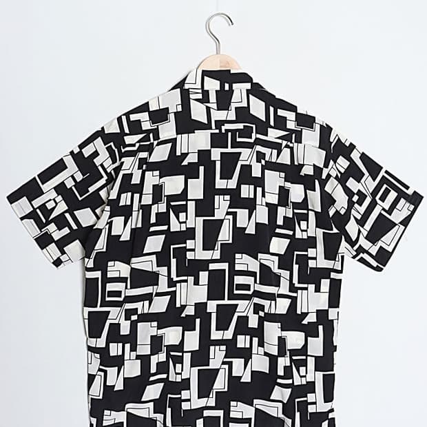 RAG MACHINE Geometric Pattern Shirts
