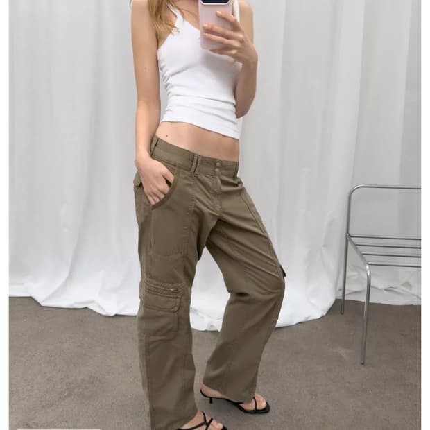 ZARA 멀티 포켓 카고 팬츠
