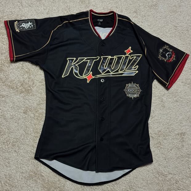 kt위즈 고영표 100퀄스 고퀄스 야구 유니폼 95사이즈