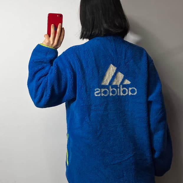 아디다스 리버시블 바람막이 L 