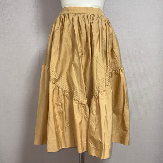 vintage dior midi skirt