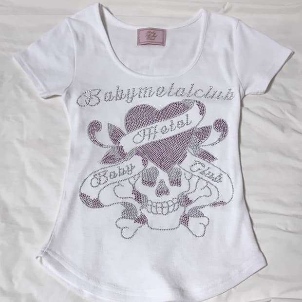 [새상품] 베메클 베이비메탈클럽 스컬티 화이트 