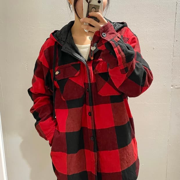 디키즈 후드 퀼팅 액티브자켓