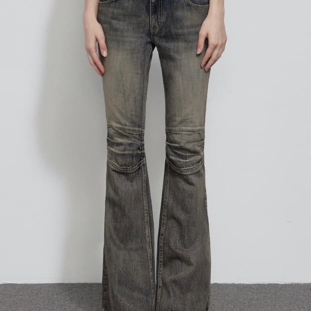 보헤미안서울 knee point vintage bootcut L