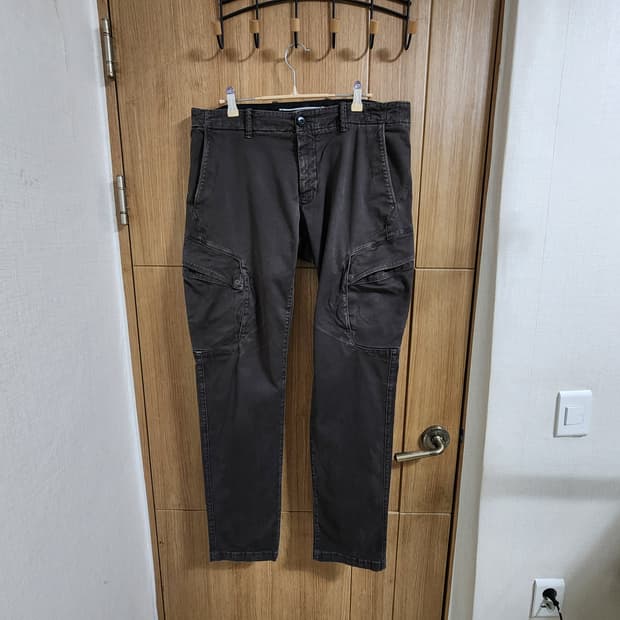 (37)스톤아일랜드 빈티지 가먼트다잉 카고 팬츠