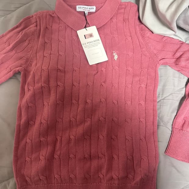 폴로 카라 니트 