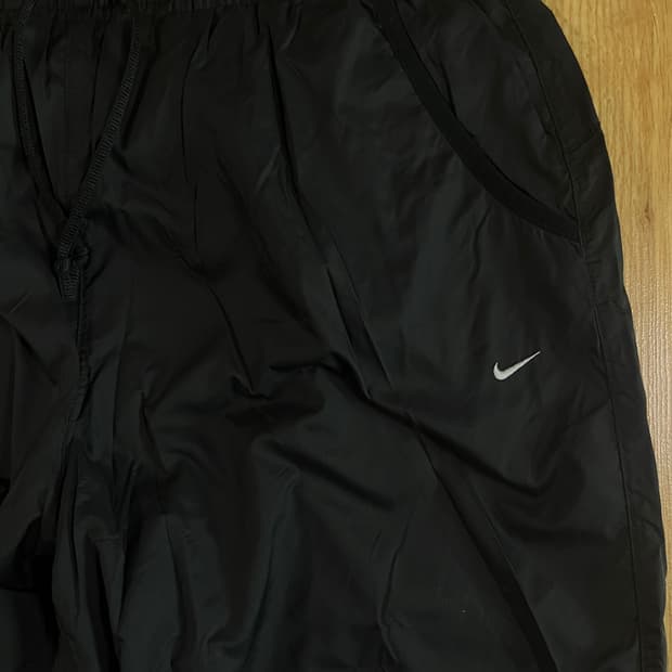 00's 나이키 미니 스우시 트랙팬츠 블랙