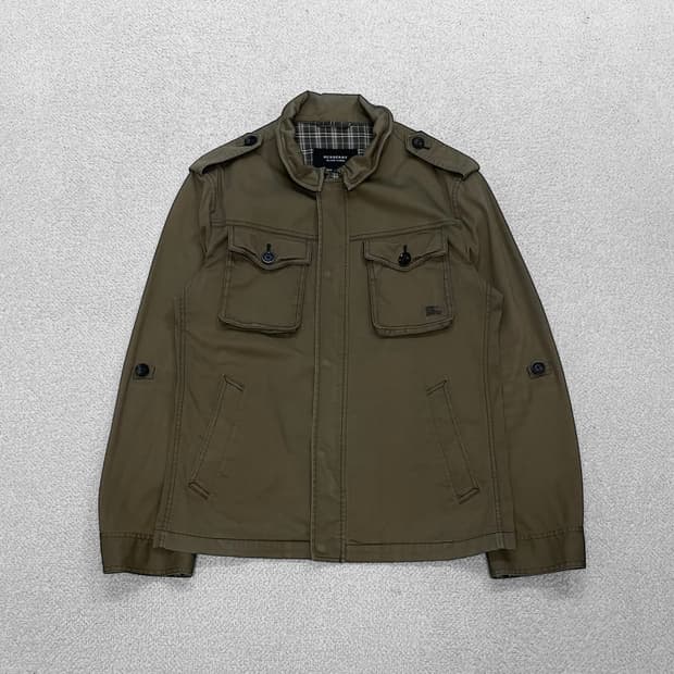 버버리 Burberry 블랙라벨 밀리터리 자켓 브라운