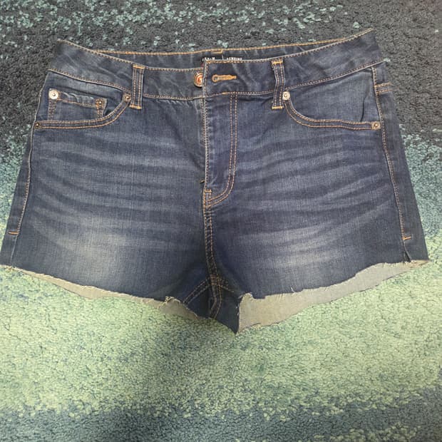 🐕  구매시 덤) 노브랜드 커스텀 찢핫팬츠 데님