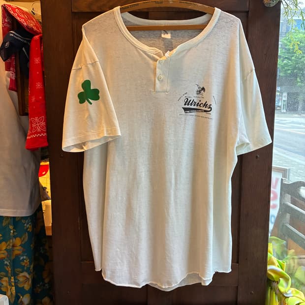 90’s Vintage Promo Henley Tee