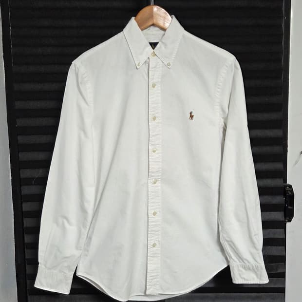 [폴로 랄프로렌] 코튼 버튼다운 셔츠 | 00163