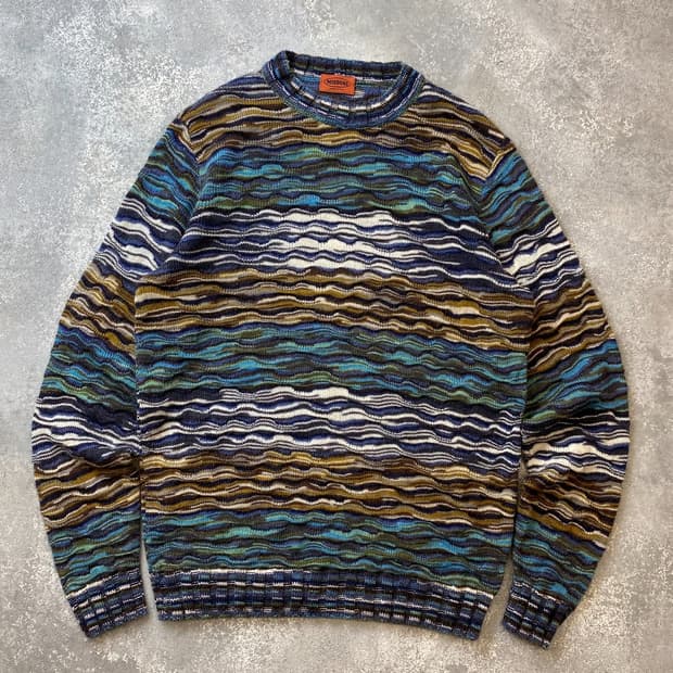 [52] 90s Missoni 미쏘니 라나 울 에스닉 니트