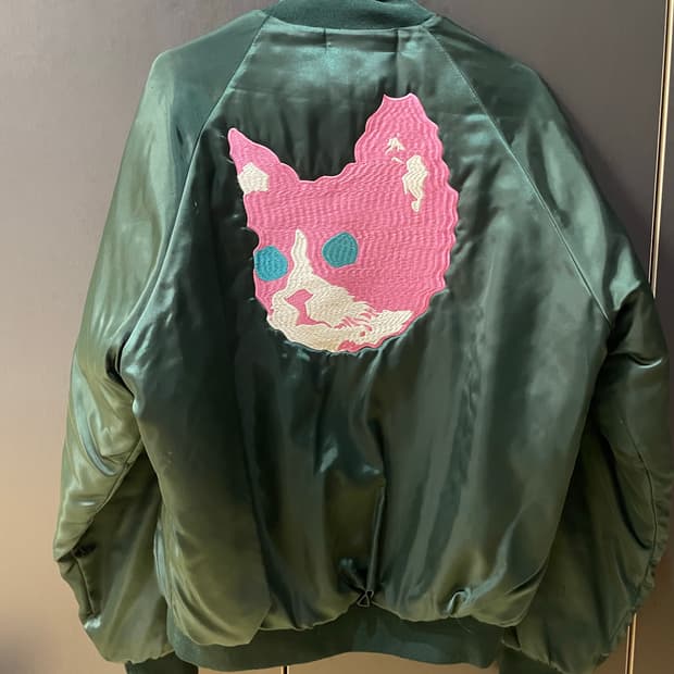 골프왕 체리밤 블루종 자켓 M