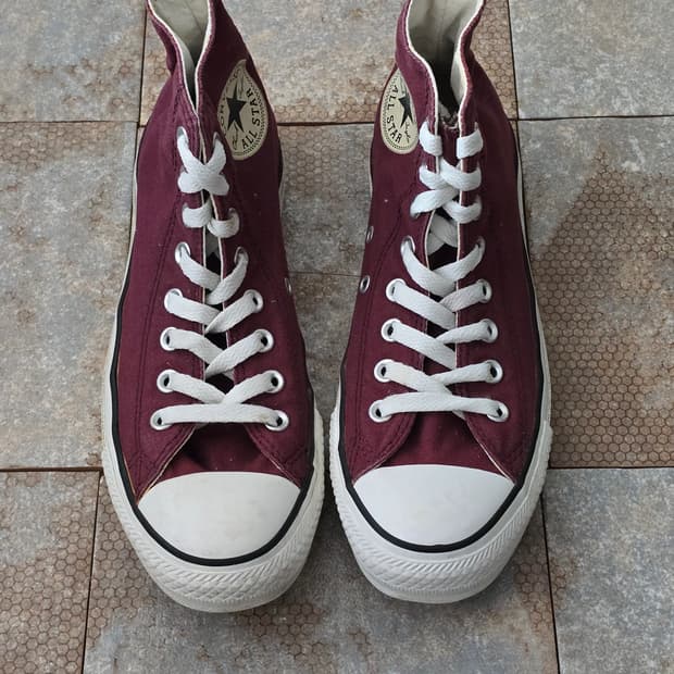 (250)컨버스 척테일러 올스타 하이 와인 