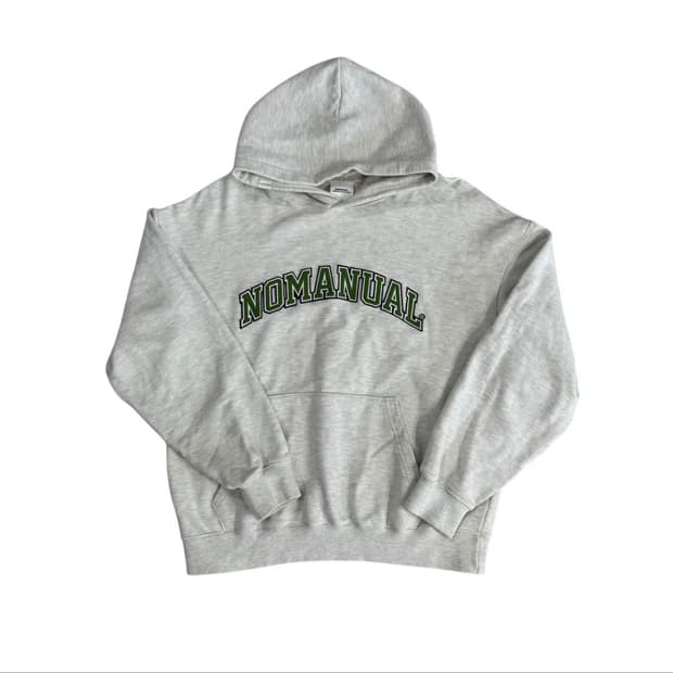 노매뉴얼 후드티