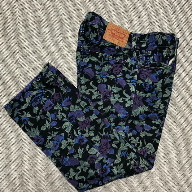 슈프림x리바이스 Supreme x Levi's 로즈데님