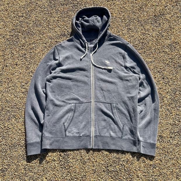 아베크롬비(Abercrombie) 그레이 후드집업