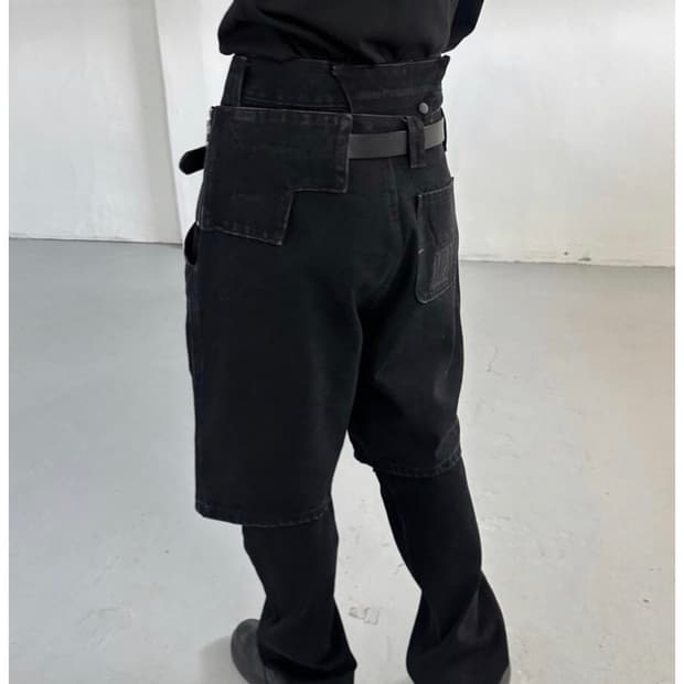 플라스틱프로덕트 MPa WALLET SHORTS BLACK 