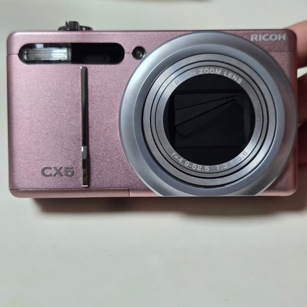 리코 CX5  핑크 디지털 카메라