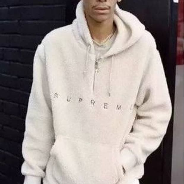 [L] 슈프림 쉐르파 플리스 풀오버 크림